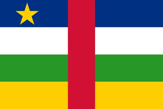 Central African Republic flag