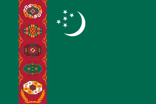 Turkmenistan flag