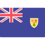 Turks and Caicos Islands W logo